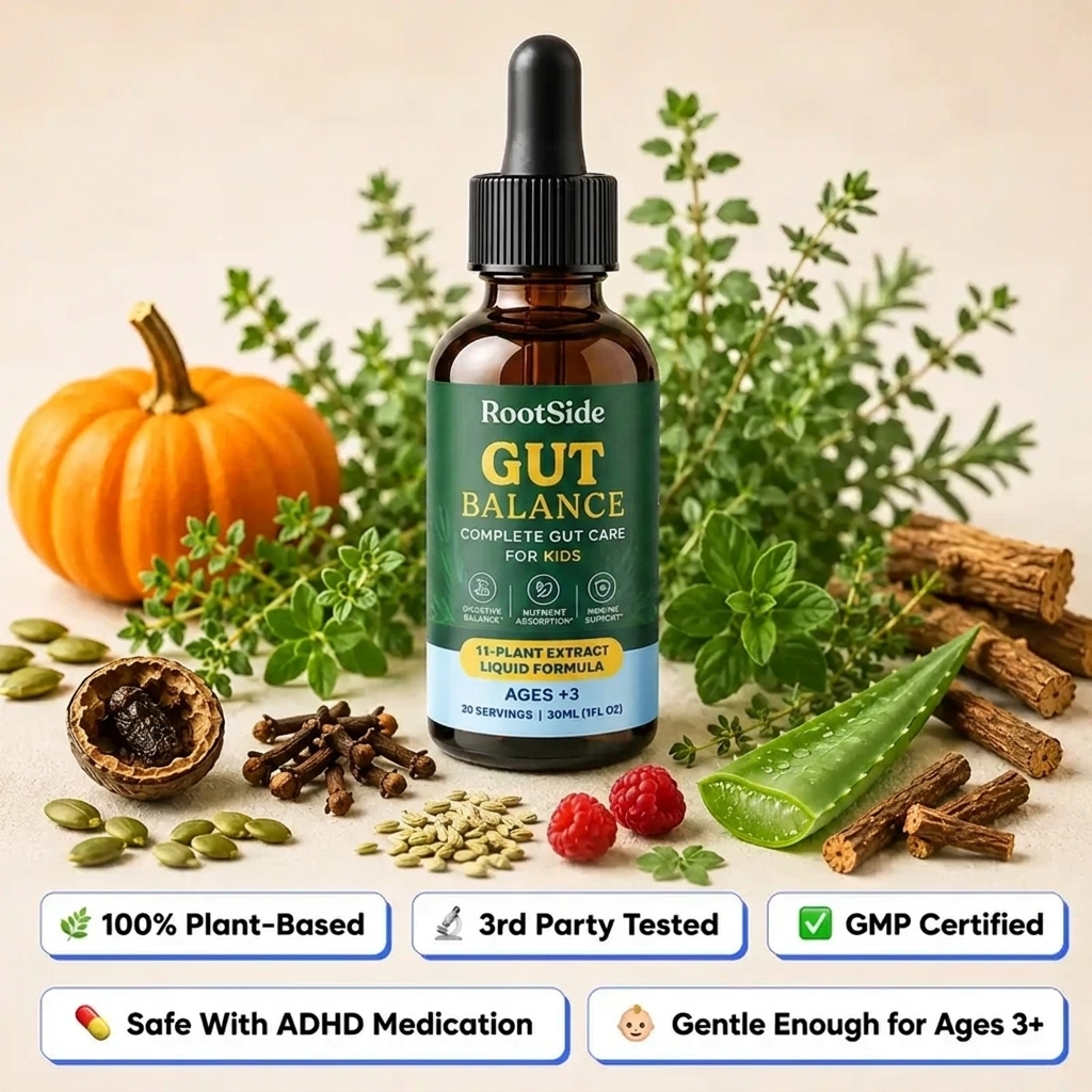 The only formula that targets all your child's ADHD symptoms at the root cause
